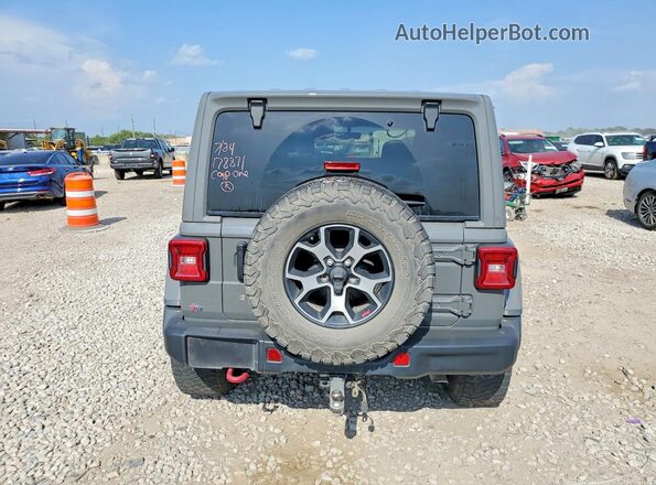 1C4HJXFN3LW178871 2020 JEEP WRANGLER Gray Front interior view