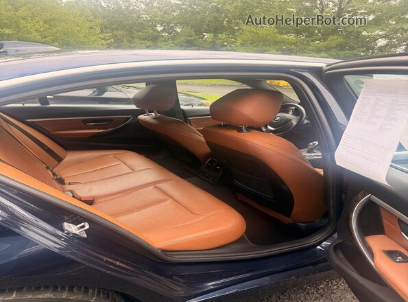 WBA8D9G54HNT91615 2017 BMW 3 SERIES Blue Widok komory silnika