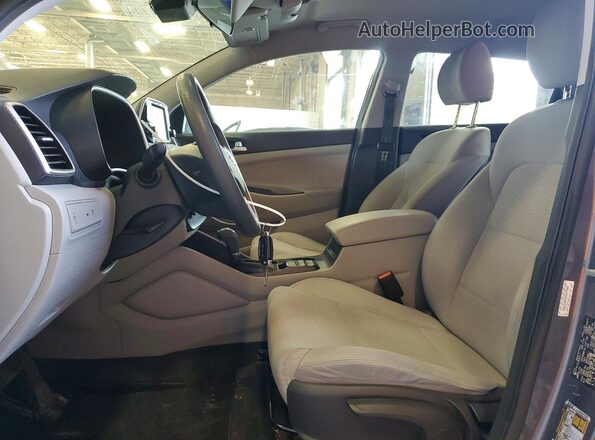 KM8J23A47KU957394 2019 HYUNDAI TUCSON Gray Vista del salpicadero