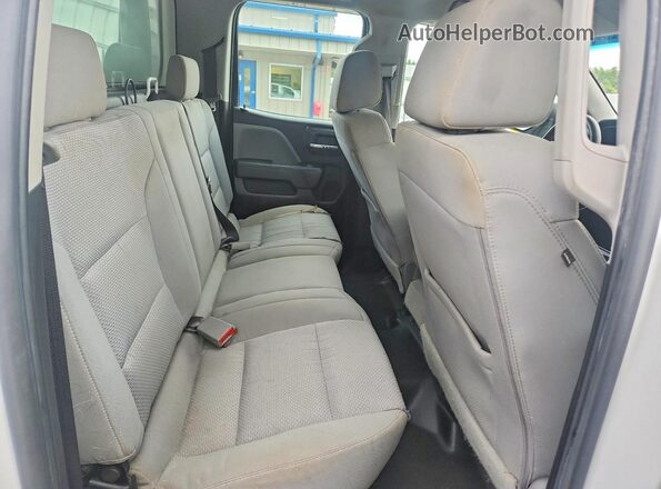 1GTV2LEH2JZ100453 2018 GMC SIERRA Белый Вид задней части салона