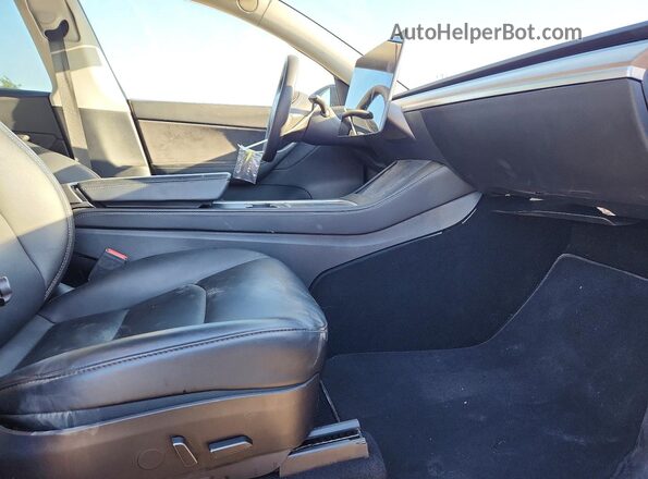 7SAYGDEF4NF490568 2022 TESLA MODEL Black Dashboard view
