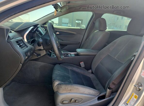 2G11X5SA1G9170637 2016 CHEVROLET IMPALA Silver წინა პანელის ხედი
