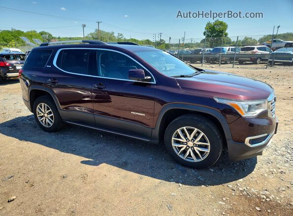 1GKKNLLS2HZ233883 2017 GMC ACADIA Maroon Front view