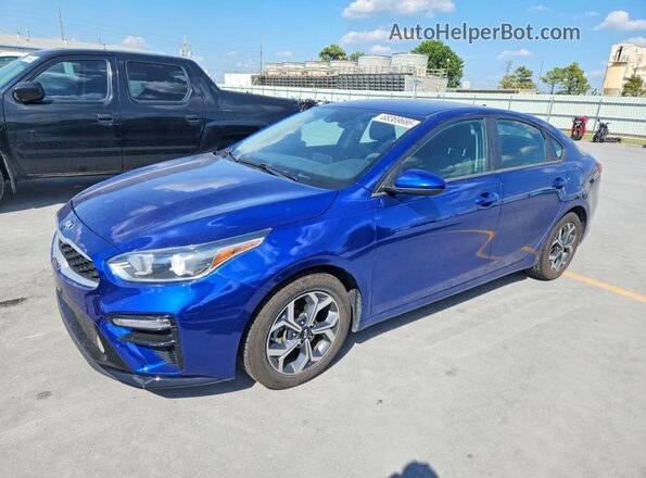 3KPF24AD5KE050478 2019 KIA FORTE Blue Հետևի ձախ