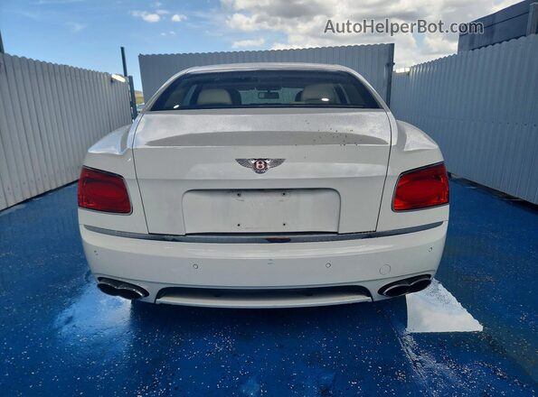 SCBET9ZA9G8053145 2016 BENTLEY OTHER White Widok wnętrza z przodu