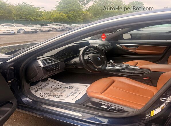 WBA8D9G54HNT91615 2017 BMW 3 SERIES Blue Widok wnętrza z tyłu
