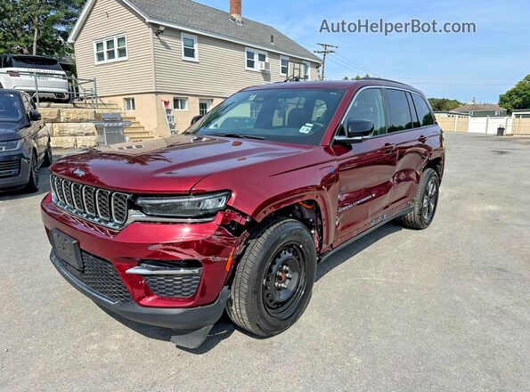 1C4RJYB62R8519053 2024 JEEP GRAND Red Trasero izquierdo