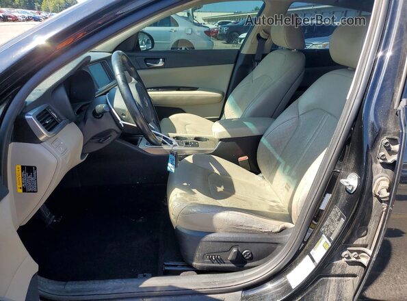KNAGU4LC7H5007992 2017 KIA OPTIMA Black Widok deski rozdzielczej