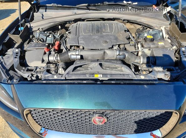 SADCJ2BV6HA499671 2017 JAGUAR F-PACE Green VIN sticker view