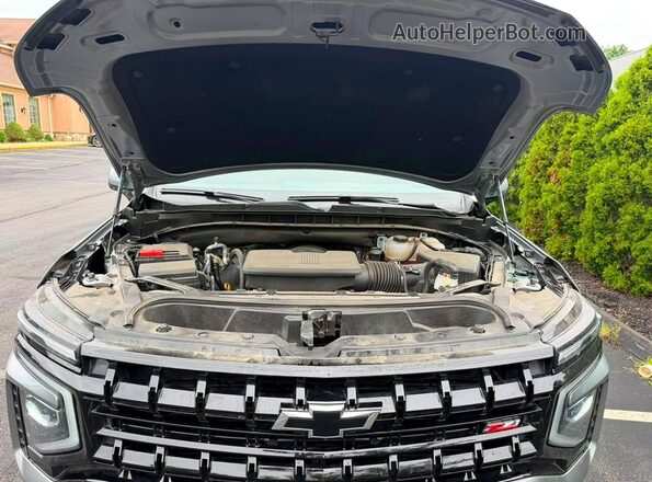 1GNS6DRDXSR318590 2025 CHEVROLET SUBURBAN Серый Панорамный вид салона 360°