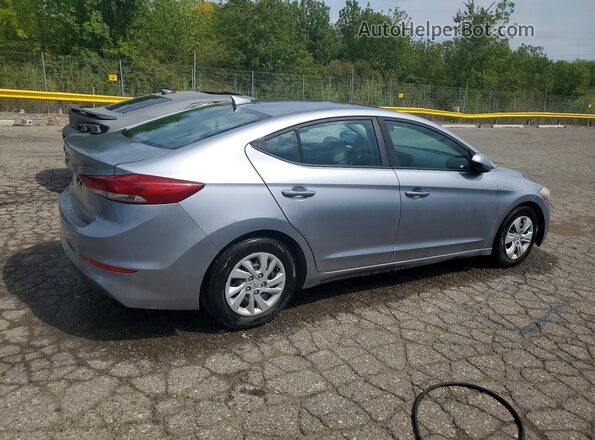 5NPD74LF5HH183964 2017 HYUNDAI ELANTRA Silver Front right