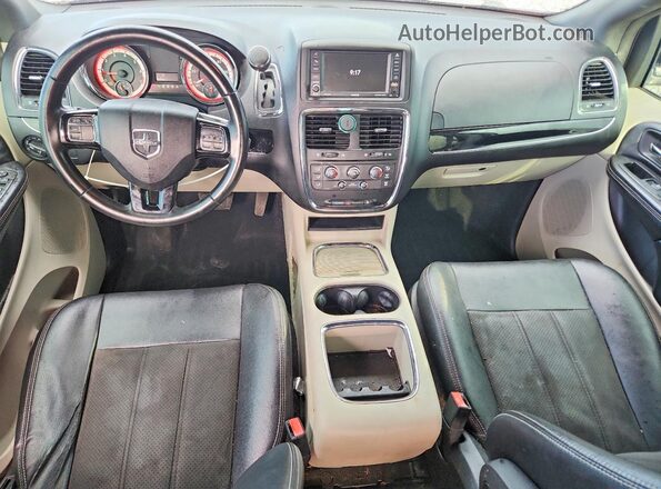 2C4RDGCG4KR580844 2019 DODGE GRAND Gray Вид щитка приладів