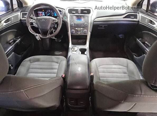 3FA6P0LU7HR358606 2017 FORD FUSION Gray Սարքավորումների վահանակի տեսք