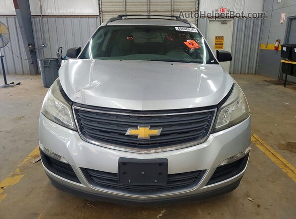 1GNKVFKD1HJ267996 2017 CHEVROLET TRAVERSE Silver Հետևի տեսք