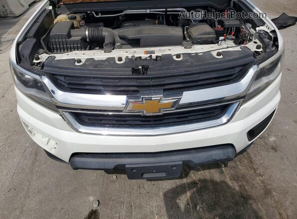 1GCHSBEA4K1145226 2019 CHEVROLET COLORADO White Vista del compartimento del motor