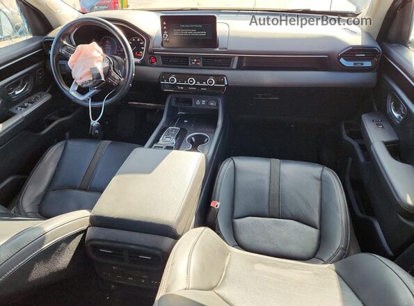5FNYG2H76PB015268 2023 HONDA PILOT Gray Vista del cuadro de instrumentos