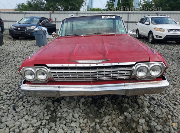 21839T276411 1962 CHEVROLET IMPALA Red Вид спереду