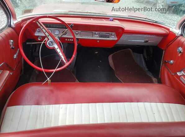 21839T276411 1962 CHEVROLET IMPALA Red Вид панелі приладів