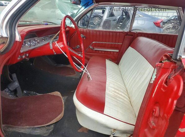 21839T276411 1962 CHEVROLET IMPALA Red Вид салону спереду