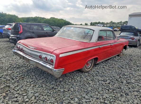 21839T276411 1962 CHEVROLET IMPALA Red Задня права чверть