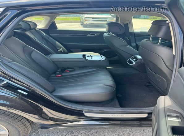 KMTGA4SC1TU317326 2026 GENESIS G80 Black Вид салону спереду