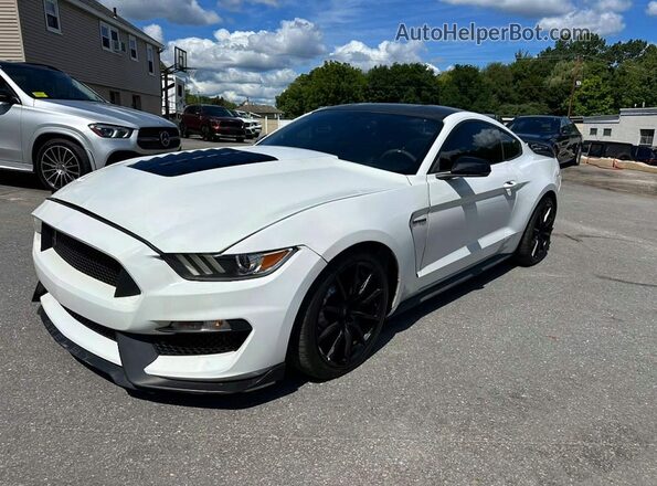 1FA6P8JZXH5523533 2017 FORD MUSTANG White Trasero izquierdo