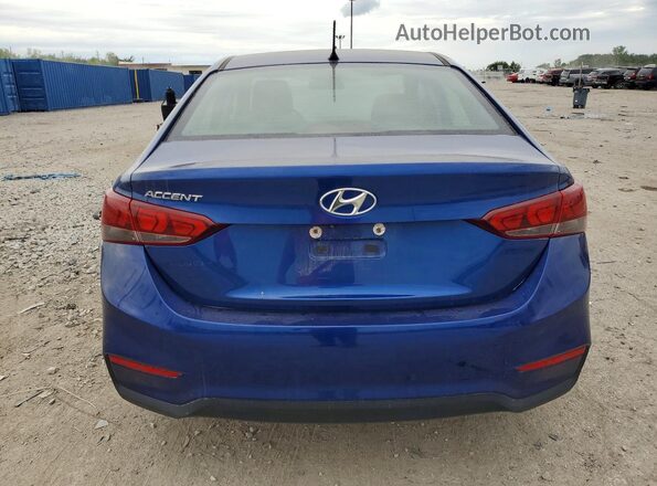 3KPC24A39KE069514 2019 HYUNDAI ACCENT Blue Вид салону спереду