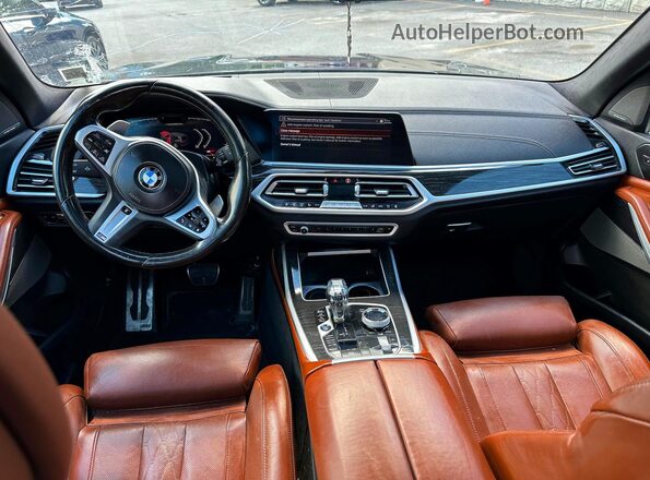 5UXCX6C06N9N10085 2022 BMW X7 Черный Вид панели приборов