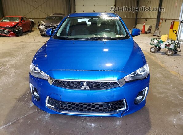 JA32V2FW4GU011134 2016 MITSUBISHI LANCER Blue Widok z tyłu