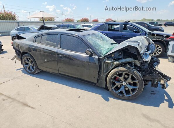 2C3CDXHG1JH218039 2018 DODGE CHARGER Черный Вид спереди