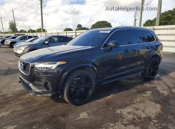 YV4A22PM4K1473316 2019 VOLVO XC90 Black Tył lewy