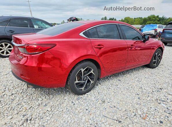 JM1GL1V50H1131631 2017 MAZDA 6 Red წინა მარჯვენა