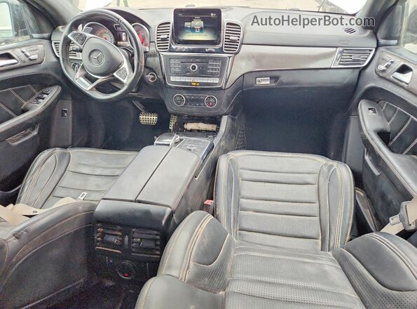 4JGED7FB4HA068895 2017 MERCEDES-BENZ GLE White Սարքավորումների վահանակի տեսք