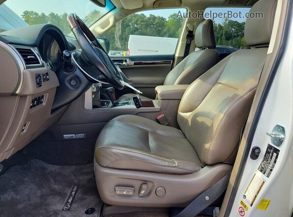 JTJJM7FX0J5186503 2018 LEXUS GX White Widok deski rozdzielczej