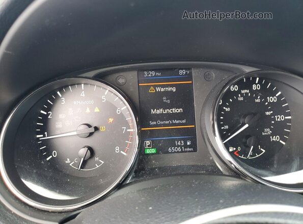 KNMAT2MT5LP526129 2020 NISSAN ROGUE Серый Вид задних сидений