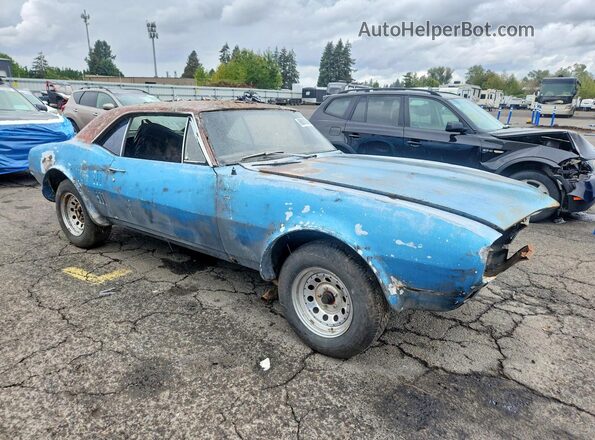 223377U108487 1967 PONTIAC FIREBIRD Blue წინა მარჯვენა