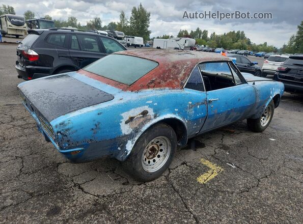 223377U108487 1967 PONTIAC FIREBIRD Blue უკანა მარჯვენა