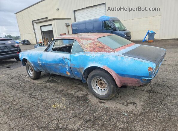 223377U108487 1967 PONTIAC FIREBIRD Blue უკანა მარცხენა