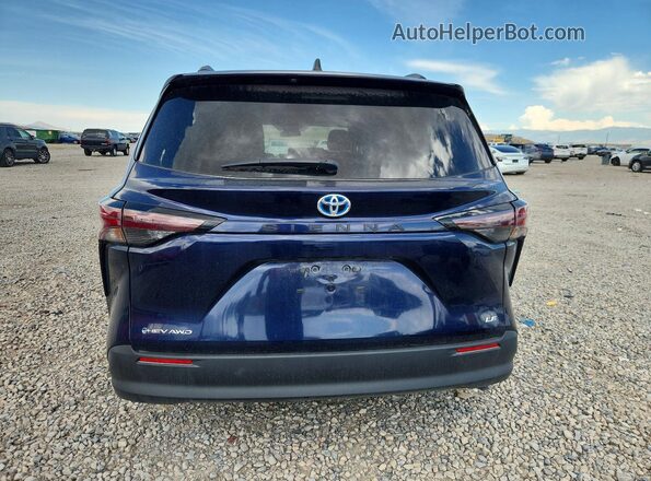 5TDKSKFCXSS180166 2025 TOYOTA SIENNA Blue Vista interior delantera