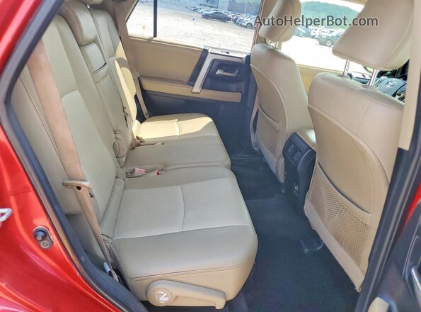 JTEBU5JR3G5311096 2016 TOYOTA 4RUNNER Red Շարժիչի բաժամունքի տեսք