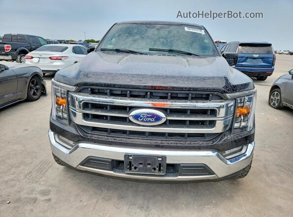 1FTFW1CD8MFB77511 2021 FORD F150 Black Rear view