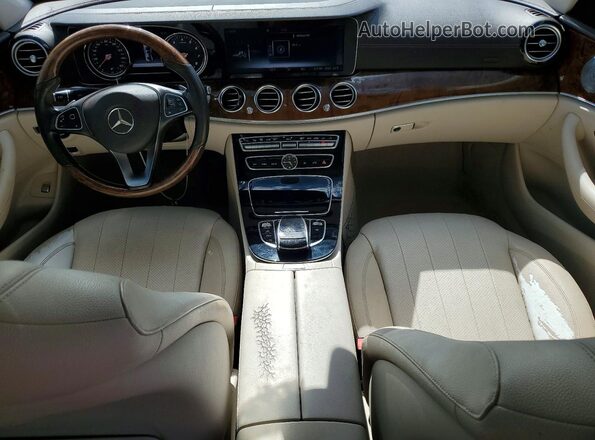 WDDZF4JBXHA097071 2017 MERCEDES-BENZ E Black ხელსაწყოთა პანელის ხედი