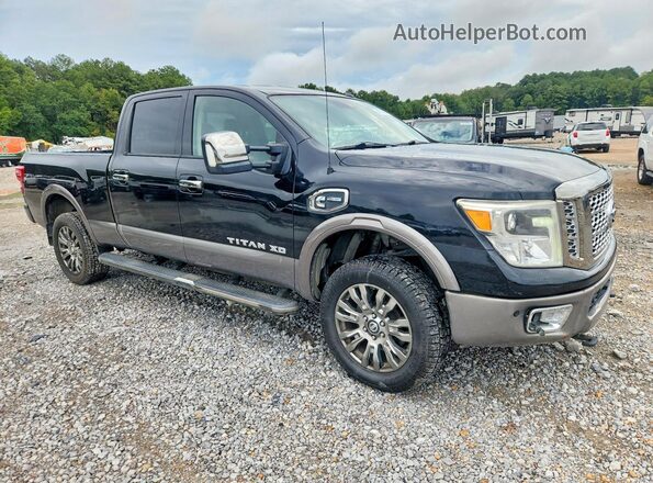 1N6BA1F4XGN515734 2016 NISSAN TITAN Черный Вид спереди