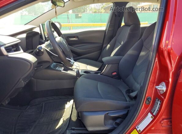 JTDEPRAE9LJ040107 2020 TOYOTA COROLLA Red Dashboard view