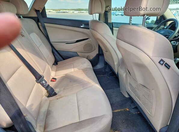 KM8J23A47HU430206 2017 HYUNDAI TUCSON Brown Engine compartment view