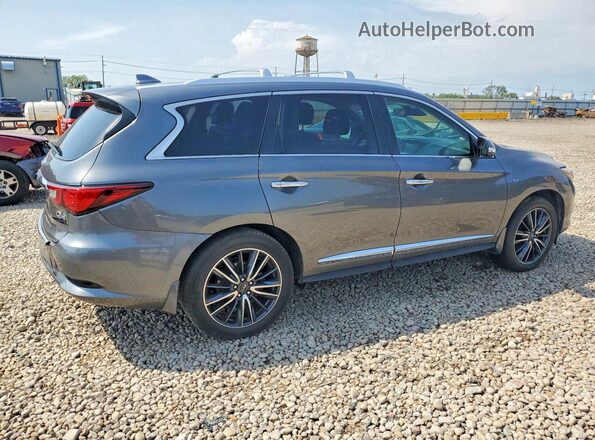 5N1DL0MM9KC558366 2019 INFINITI QX60 Charcoal Przód prawy