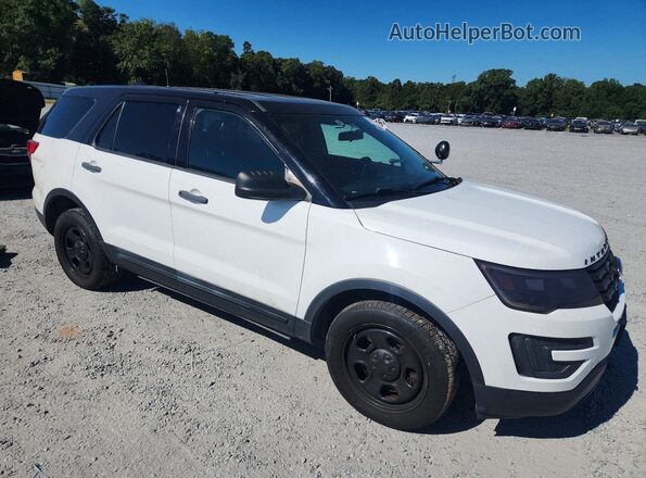 1FM5K8AR1HGE15497 2017 FORD EXPLORER Белый Вид спереди
