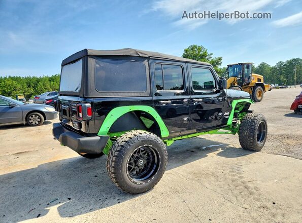 1C4HJXDN9JW329440 2018 JEEP WRANGLER Black Delantero derecho