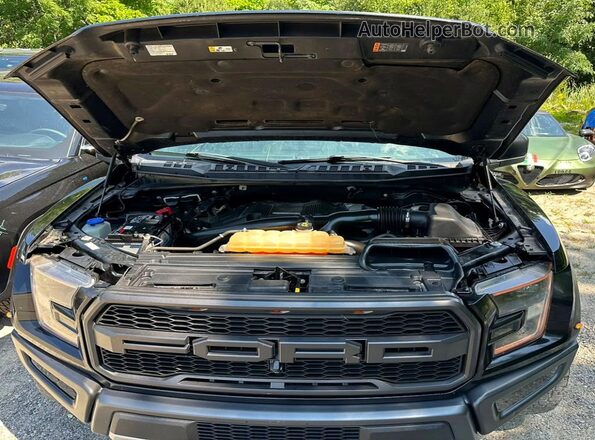 1FTFW1RG7JFA55252 2018 FORD F150 Черный Вид сзади