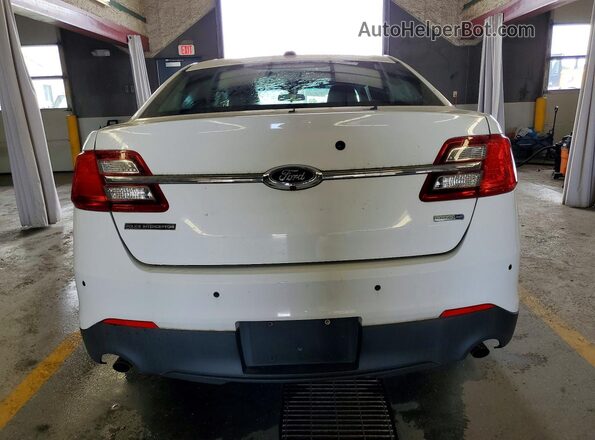 1FAHP2MK8JG127146 2018 FORD TAURUS White Вид салону спереду